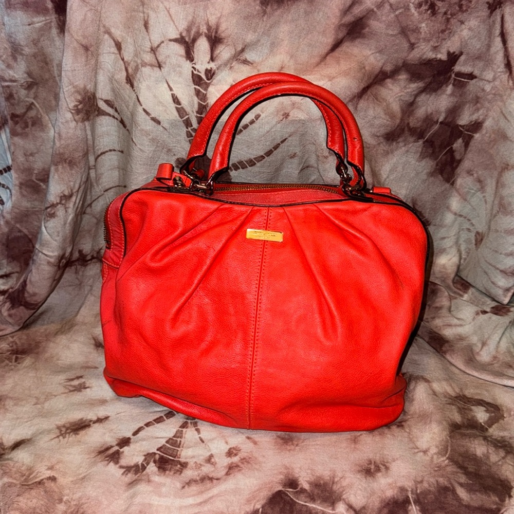Coral large Kate spade tote